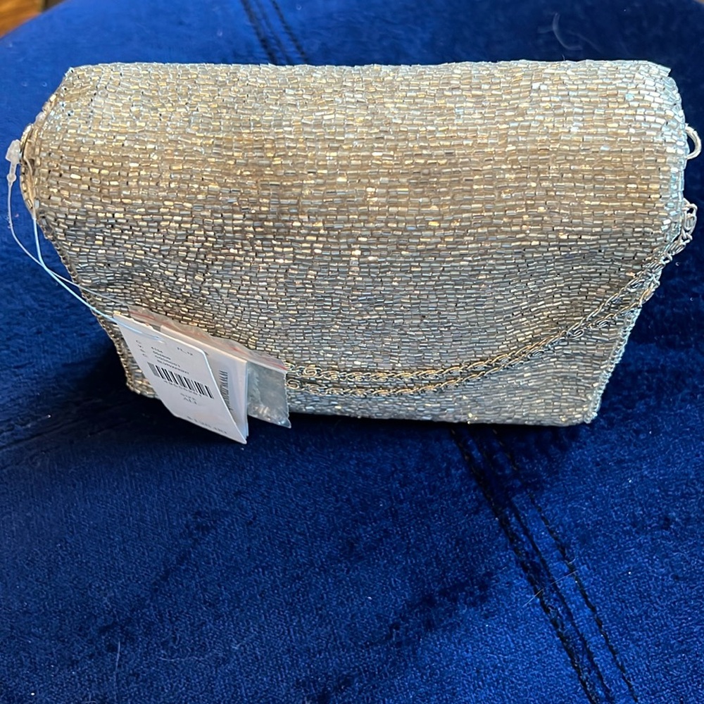 Moyna beaded cross body/clutch